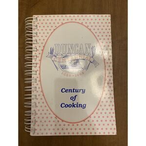 Duncan Centenial Cookbook 1992 Oklahoma